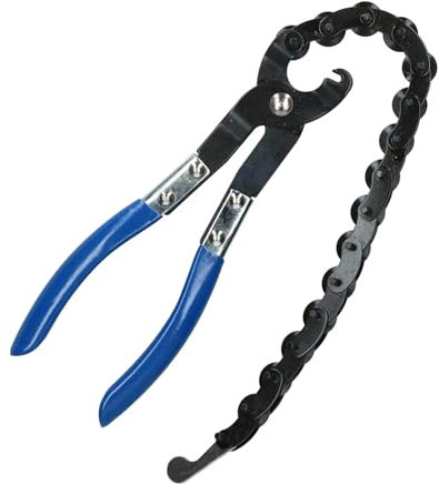 YAOGUI Auspuffkettenschneidewerkzeug, 1,9 cm bis 8,2 cm Auspuffendrohrschneider, Auspuffrohr-Kettenschneider, Auspuffrohrschneider, Auspuffrohrschneider