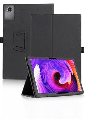 Funda protectora para tablet Lenovo Chromebook Duet de 11 pulgadas, diseño de correa de mano, diseño de envoltura completa con textura de piel, flexible, resistente al desgaste, resistente a los
