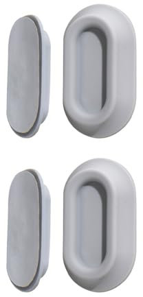 CeaBulo 1 par de soportes para mando a distancia de pared, organizadores de silicona para televisores, accesorios y dispositivos