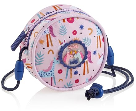 Miquelrius Unisex Kinder Bolsito Reciclado Unicorn Umhängetasche, Rosa
