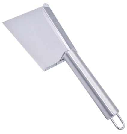 COOPHYA Stainless Steel Hive Cleaning Shovel Sturdy Beekeeping Tool for Honey Extracting and Wax Removal 12-Inch Length Easy to Use Beekeeping Supplies