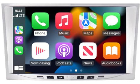 ACAVICA Android 14 Autoradio 8 Zoll für Opel Astra H Corsa C D Zafira B Vectra Meriva Vivaro Combo, Wireless CarPlay Android Auto, 2G+32G, Bluetooth, GPS, DAB+, WiFi, DSP, Rückfahrkamera