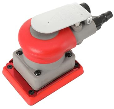 Druckluft Schleifer Air Square Schwingschleifer Sanding Sandpapier Maschine Mit 1/4 Zoll Lufteinlassgelenk Exzenterschleifer Druckluftschleifer 10000U/min - 75x100mm