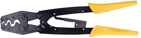 Ratchet Terminal Crimper Alicates de Crimpado Manual para Terminales 5.5-38mm², 10-2AWG - Mango Ergonómico, Alta Durabilidad, Ideal para Electricistas y Uso Profesional