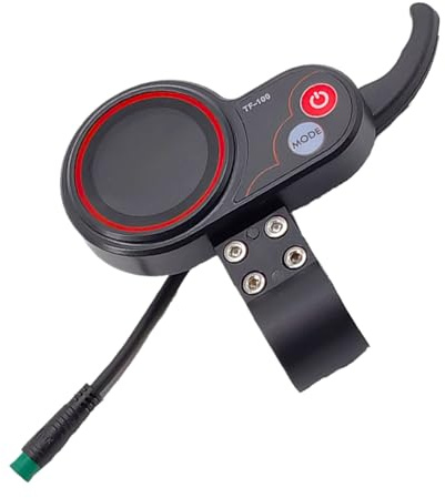 Electric Scooter Controller Instrument - LCD Display Meter with Throttle, Speed Control Module for Scooters, Durable Electronic Accessory | Easy Installation Accelerator Performance and Monitoring