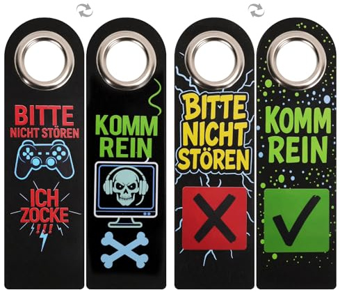 Bitte Nicht Stören Schild, Coole Sachen Für Jungs, Gaming Zubehör Zimmer Deko, Lustig Geschenk Jungen 10 11 12 13 14 Jahre/jährige, Jugendweihe Geschenke Junge,Gamer Geschenk Teenager Geburtstag