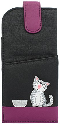 Mala Leder ZIGGY Kollektion Brillenetui Brillentasche, schmal, weiches Leder 5117_99