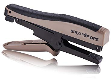 Spec Ops Tools Heavy Duty 45 Sheet Plier Stapler, Comfort Grip, 3% Donated to Veterans