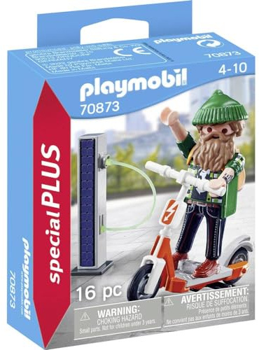 Playmobil 70873 Hipster avec trotinette électrique - City Life- La Maison Moderne- Special Plus Petit Prix