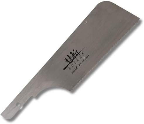 SUIZAN Replacement Blade for Dozuki Dovetail Saw 150mm Rip Cross Angle Cut | Professional Pull Saw for Woodworking Joinery Tenon Furniture Making DIY Tools Fine Wood Miter Cut Sharp Replaceable Blade