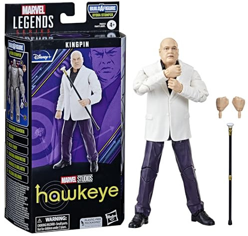 Hasbro Marvel Legends Series Kingpin, 15 cm große Hawkeye Action-Figur aus der Marvel Legends Series