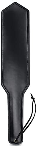Sex-Paddel aus Leder, 40,6 cm, für Erwachsene, für Sex, PU-Leder, Sex-Peitsche, BDSM-Paddel, Sexspiel-Kostüme, Cosplay, Bondage, Rore Play, Spanking-Paddel