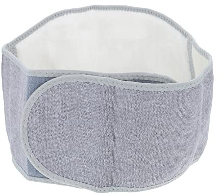 Healifty Rückenstützgürtel für Damen - Atmungsaktive Lendenwirbelstütze mit Lendenpolster Wärmender Unterer Rücken bei Bandscheibenvorfall Ischias (Größe L), hellgrau