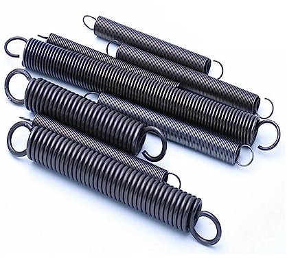 LOEASE 2 Teile/los 3mm Zugfeder WD 3mm OD 25mm Länge 80-110mm Lange Feder Stahl verlängerung Zugfeder Mit Haken (Size : 80mm, Color : 25MM_3MM)