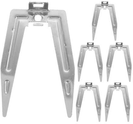 Luxshiny 6pièces Fourchettes à Griller Pour Poulet Cuit Viande Barbecue Grillades Maison Ustensiles De Cuisine Pour Poulet Grillé Poisson Grillé