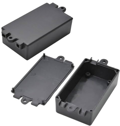 Abzweigdose Staubdicht, 6.5x3.8x2.2cm Elektrische Anschlussdose Verteilerdose Klemmdose für Elektroinstallation (2er Pack)