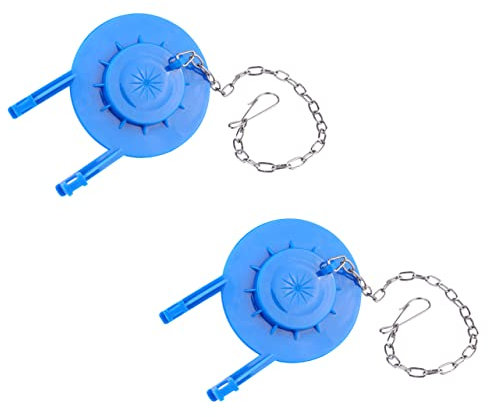 HOMSFOU 2 Sätze Toilleten Sitz Maschine Eisbecher -gesichtsreiniger Kit Schallwand Installation Funky Pore Lustige Tassen Blumenbehälter Süßes Gummi Blue 2 Stück * 2