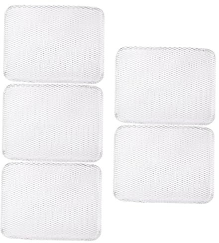 TOYANDONA 5pièces Tapis De Aluminium pour Barbecue Antiadhésif Jetable Lot de Convient pour Cuisson Intérieure Et Extérieure