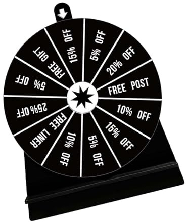Praktisches Roulette-Rad, multifunktionales Tischspiel, Trinkspiel, Requisiten, Acryl-Textur für Zuhause, gesellschaftliche Veranstaltungen, Partys, Unterhaltung