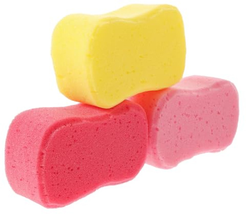 Esponja de Baño de Forma Sencilla de Esponja 8 Piezas | Colores Surtidos, para Niños y Adultos, Accesorio de Ducha y Limpieza Corporal Color Aleatorio