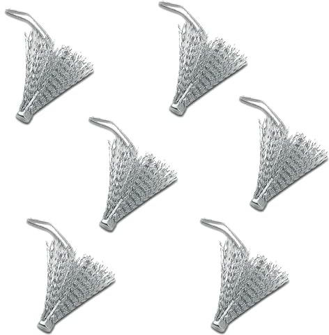 6 Edelstahl Tüllensiebe mit Tropfenfänger für Kannen, Tropfenrücksauger Teekannen