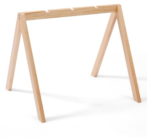 Eclat & Compagnie - Spielbogen für Babys, aus Holz – Montessori Babyschale