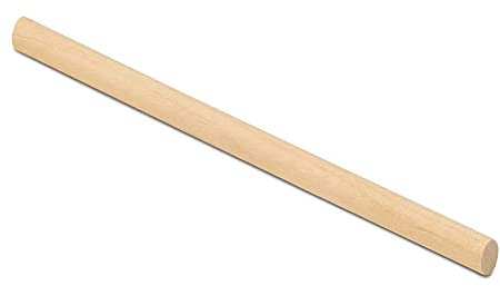 5 Holzstäbchen, Holzrundstäbe, Modellbau Schnitzerei, Für DIY Handwerk Malerei Haus Und Garten Dekoration,Diameter,20mm