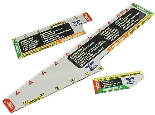 LITKO Gauge Set | Compatible with Warhammer 40K 10th Edition | Movement | Shooting | Fight | Close Combat | WH40K Templates (Variety Set)