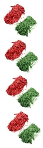 HOODANCOS 8packungen Papier-schredder Füllmaterial Für Weihnachtsdeko Und Bastelbedarf Leicht Und Recycelbar Für Verpackungen Und Boxenfüllung