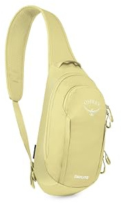 Osprey Daylite Shoulder Sling Bag – Compact Crossbody Sling Backpack for Everyday Carry, Festivals, and Travel – Lightweight, Comfortable Fit for Hands-Free Convenience, Wander Yellow