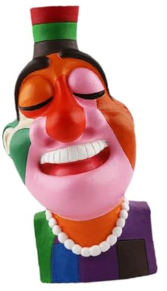 FLCPJGV Viso fiore pentola per donna fust woman busto figura figura centrocanello Lady vase