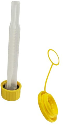 MUCKLILY Beccuccio Per Tanica Flessibile Ricambio Per Bombolette Ugello Versatore Per Carburante e Acqua e Portatile Facile Da Usare Gocciolature