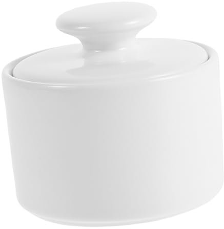 Cabilock Sucrier Vintage à Café 170 Ml Avec Couvercle En Céramique, Distributeur De Céréales Hermétique Cuisine, Bureau Et Coin Café, Récipient Compact Pour Stockage Du Sucre