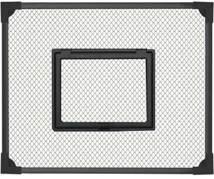 HouseVibe Aquarium Bildschirm Top Abdeckung Mesh Anti Jumping Net Schutz Netz für Fischsprungschutz – Leicht zu Reinigen – Ideal für Süßwasser & Meerwasser Aquarien- 40x30cm