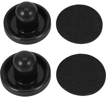Sosoport Bloques de Sello para Manualidades 2 Piezas de 76 Mm Asa Ergonómica, Herramienta de Estampado para Scrapbooking Papel, Cuero y Tela, Kit Multiusos para Tarjetas y Álbumes