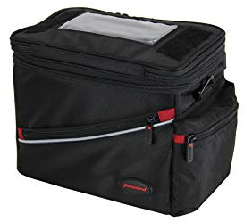 Haberland Lenkertasche Maxi Plus, schwarz, L28xH22xB17 cm, LKF350 00