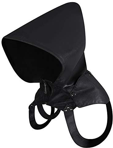 GRACEART Mittelalterlich Mit Kapuze Kostüm Steampunk Cape Vampir Zauberer Ritter Hut Kapuzenschal