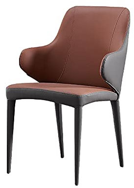 WANGFENG Chaise Moderne Simple lumière Luxe Nordique Chaise de Salle à Manger à la Maison Italien hôtel café Service des Ventes avec accoudoir Chaise de négociation