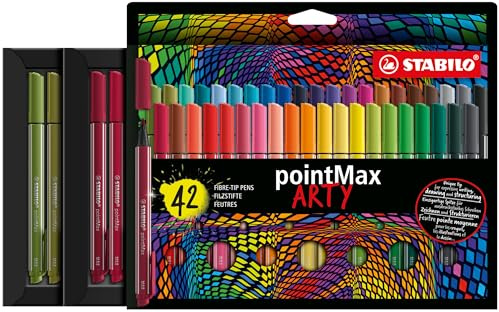 STABILO - Filzschreiber - pointMax | ARTY, 42er Pack