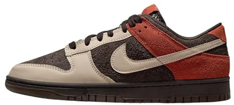 Nike Basketballschuhe für Herren, Samt-Braun/Panda, Sandrot, 47 EU, Braun Samt Panda Sandrot, 47 EU