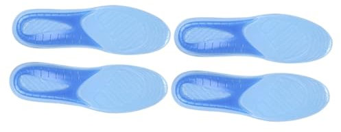 GLEAVI 2 Paar Gel-einlegesohlen Für Herren Und Damen Atmungsaktive Sport-einlegesohlen Verdickte Laufsohlen Nicht Fußpolster