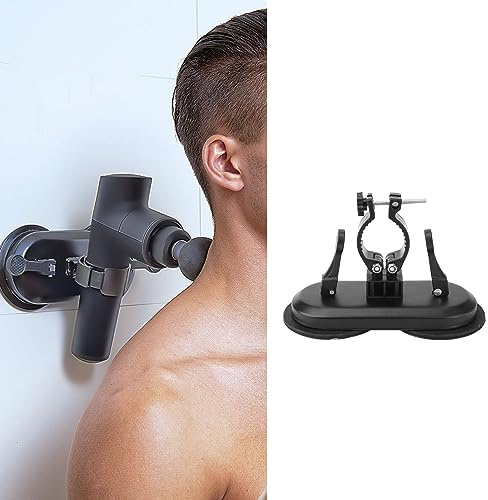 Ejoyous Soporte de Pared para Pistola de Masaje con Ventosa, para Automasaje de Espalda en Ducha