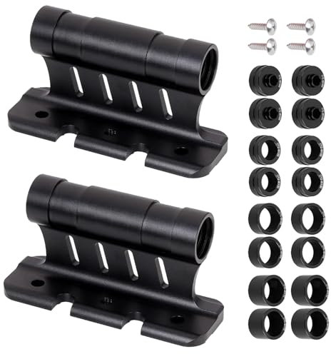 2 Piezas Soporte Horquilla Hicicleta Horquilla de Aleación de Aluminio, con Cierre Rápido para Horquilla de Bicicleta para Camión, Portabicicletas, Remolque para 5/12/15x100mm 15x110mm