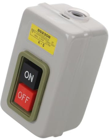 Anneome À Bascule Lumineux off De Démarrage Robuste Pour Contrôle Équipement Modèle Bsb Avec Bouton Poussoir Étanche Pour Applications Industrielles