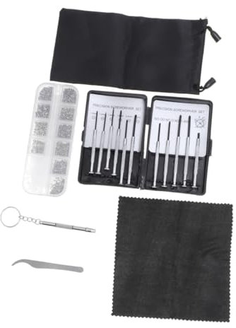 FOMIYES Augenreparatur-werkzeugsatz 1 Satz Brillenreparaturwerkzeuge Mit Schraubendreher Und Pinzette Vielseitig Einsetzbar Für Brillen Sonnenbrillen Schmuck