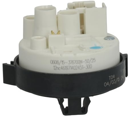 Druckschalter kompatibel mit den Modellen von Whirlpool Bosch/Siemens Balay Ignis 481227128554 Niveauschalter Druckwächter Druckdose für Waschmaschine von Baldo-direkt
