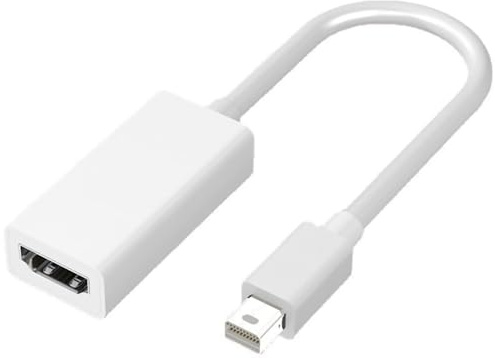 Adaptador Mini DisplayPort (Thunderbolt) a HDMI, compatible con 4K 30 Hz, para dispositivos con interfaces Mini DP
