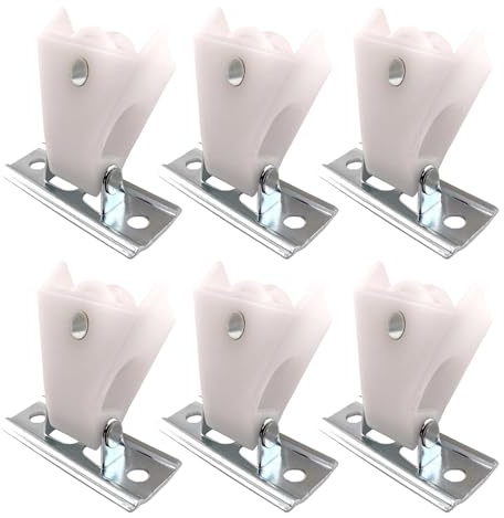 SYJHHWGS 6 pulegge per tende a rullo in bambù per tende a pacchetto tende plissettate accessori di ricambio