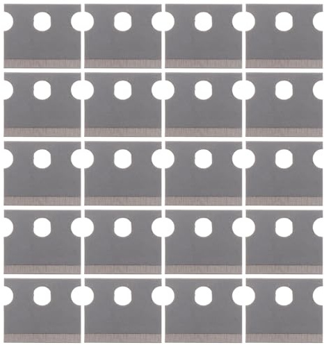 BUGUUYO Lama per Pinze Crimpatrici Cavi di Rete Argento in Acciaio Cementato 14x12mm Compatta 20 Pezzi Accessori per Utensili Crimpare Rete e Telefonia