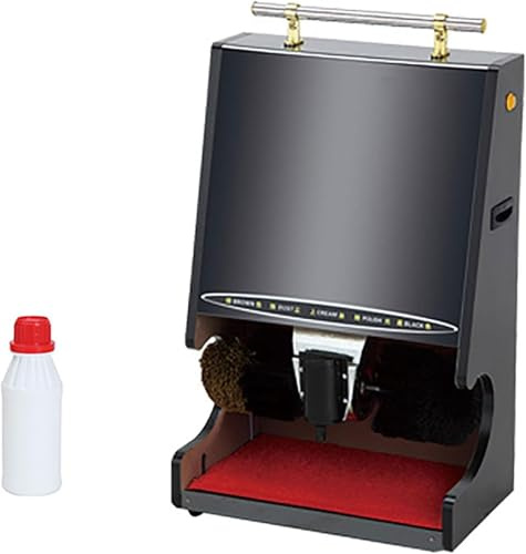 Automatic Shoe Polish Machine, Electric Leather Cleaner, Portable Shoe Cleaning Kit for Home, Office and Hotel, Efficient Polishing Tool